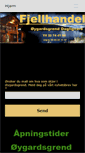 Mobile Screenshot of fjellhandel.no